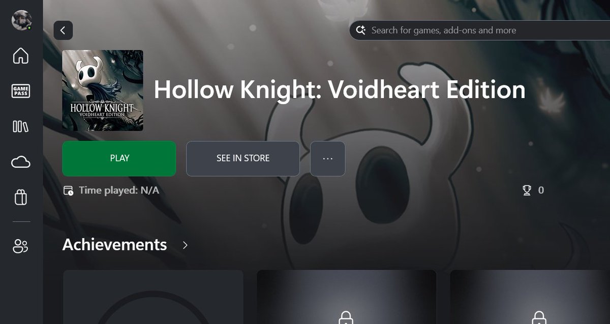 It's Sunday, game day. Starting Hollow Knight.