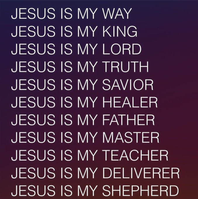 Christian Tweets (@jesussavesus777) on Twitter photo 