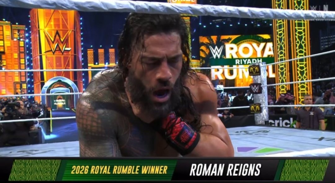 MessiahYaniss16's tweet photo. On est déjà sur l'un des pires show de l'année 2026. 

#RoyalRumble https://t.co/CE5UCh3cqR