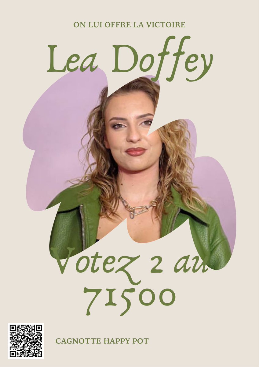 Charlne98314476's tweet image. Allez c’est parti 
LÉA DOFFEY GAGNANTE 🏆
VOTEZ 2 au 71500 
BIENVEILLANCE SVP CHACUN SOUTIENT SON FAVORI PAS DE HAINE ☮️
#StarAcademy2026 
#StarAcademyLive 
#StarAcademyLive