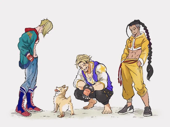 人間がたくさんいてうれしい犬