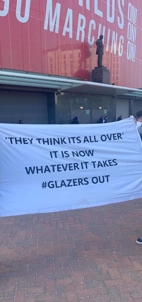 Glazers out tweet media