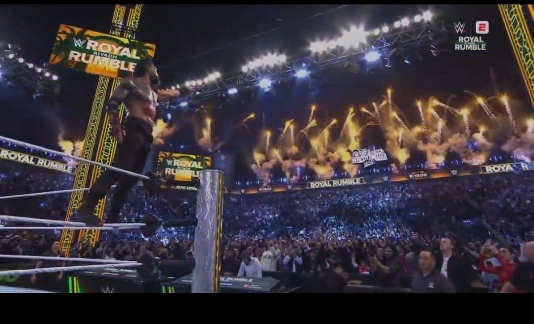 The right man won. Save us, <a href="/WWERomanReigns/">Roman Reigns</a>. ☝🏽 

#RoyalRumble