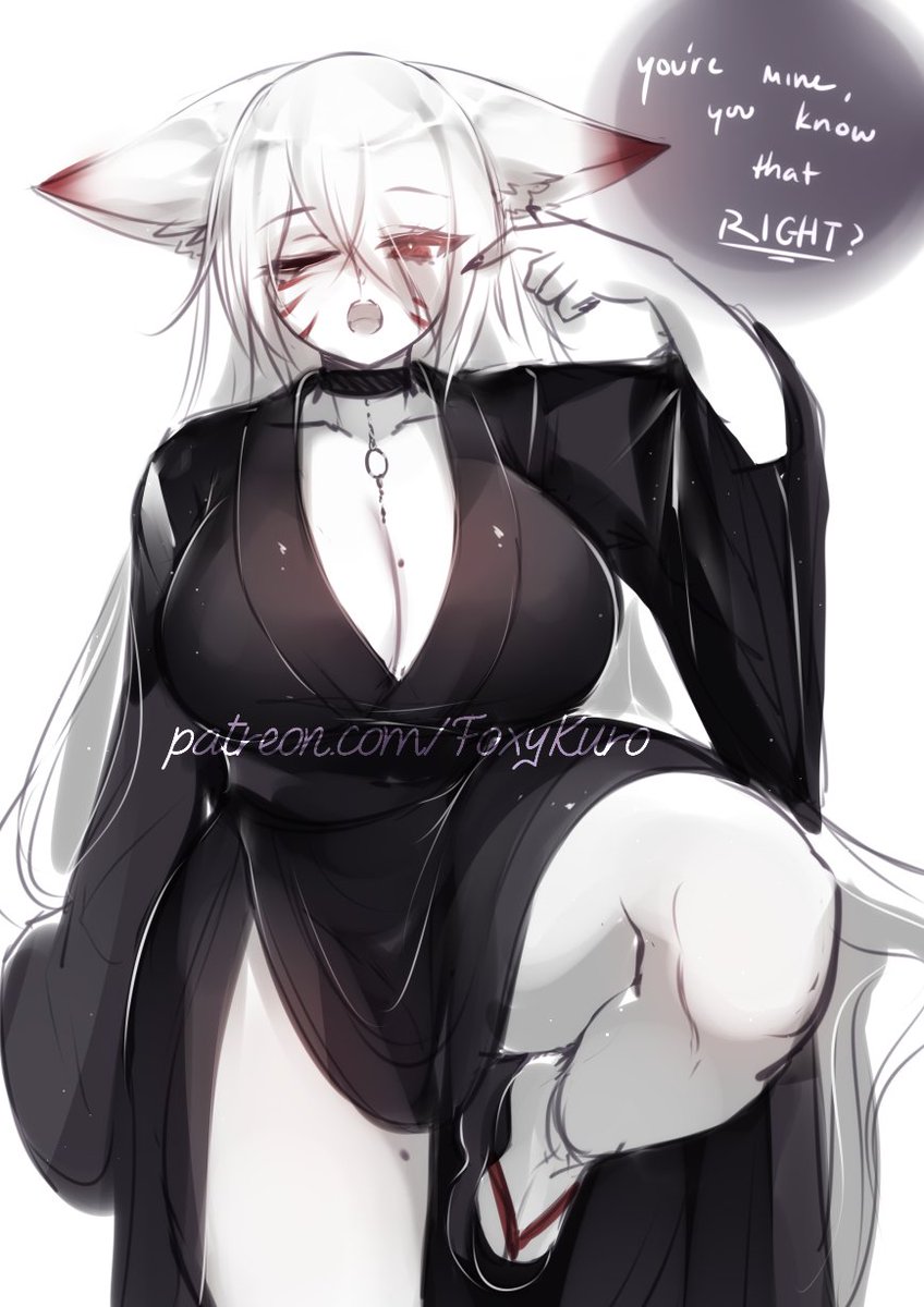 FoxyKuro's tweet photo. don't talk to me about someone else. https://t.co/B4qRLUdOMW