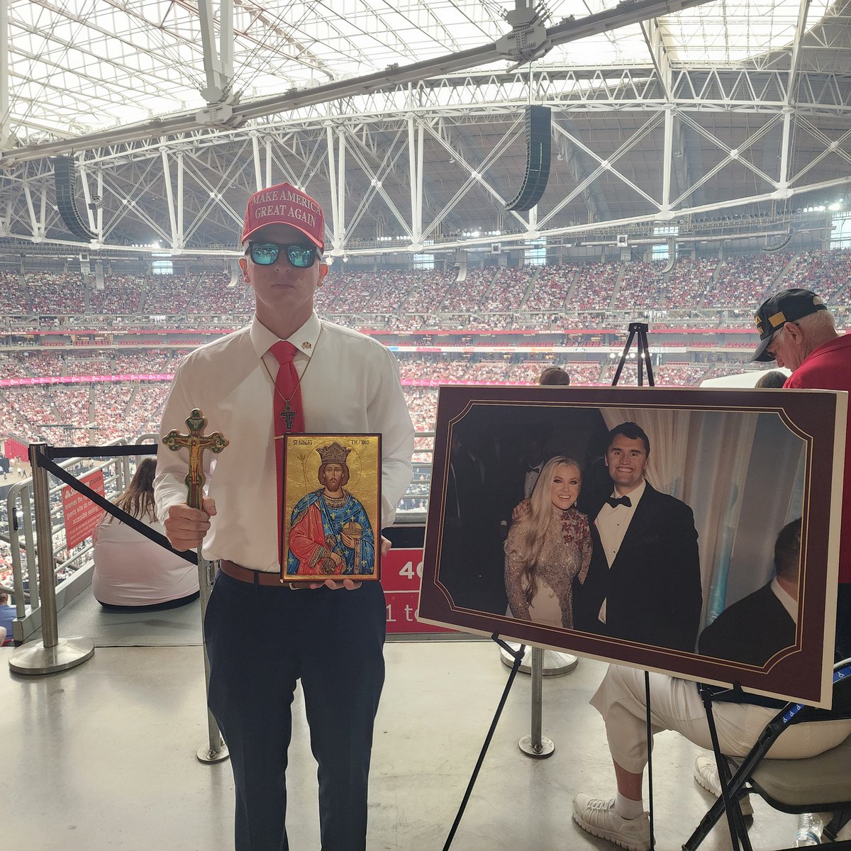 TheJFKReport's tweet photo. After deep reflection, I have come to realize that The JFK Report no longer holds the same meaning for me. It has connected me with many good people and opened doors I never expected, but it has also demanded too much online engagement and emotional energy.

Unlike many anonymous account,  I have never hidden behind The JFK Report as a mask. I am a real person open about who I am. I was present on January 6 not as a rioter or agitator but as someone who had never truly had a voice before. This persona was born about a month before the November 2020 election during a time when I was deeply immersed in political discourse reading writing and studying it in college. My goal was to offer a different lens on political warfare what serves the good and what destroys.

The spark came from becoming a big supporter of the YouTube channel 'MrReagan'. That lit a fire in me to create The JFK Report and share what I saw.

I still hold many goals and hopes for how I might help better our country. This is not a full retirement or quitting. I am 30 now and I am seeking something that provides spiritual fulfillment through Christ while also paying the bills. I never set out to monetize the channe,  though I assumed it might happen organically. Even in the face of scrutiny from the FBI and Department of Justic,  I have done my best to hold firm to my view of America.

Every day brings more breaking news. Yes, there have been some arrests but few real convictions or public accountability for the true insurrectionists' thieves and corrupt figures in our government and even among our neighbors. President Trump represents a historic moment in American history. I fought for him on January 6, and he has delivered pardons and continues the fight. But the problem goes far beyond the executive branch. Both chambers of Congress are rotten to the core even some of the Republicans many believe are truly representing the people.

Parts of this government actively resist the will of the American people. Elected officials who apologize have faced no real consequences. Judges and others have not been held accountable under the law of the land. Until there is genuine accountability, my vote and the votes of millions feels meaningless. No amount of words or effort will change that reality until it does.

I know I am not alone in this view.
Thank you to everyone who has followed engaged or supported along the way. The journey is not over it is just evolving.

The JFK Report 🇺🇸☦️