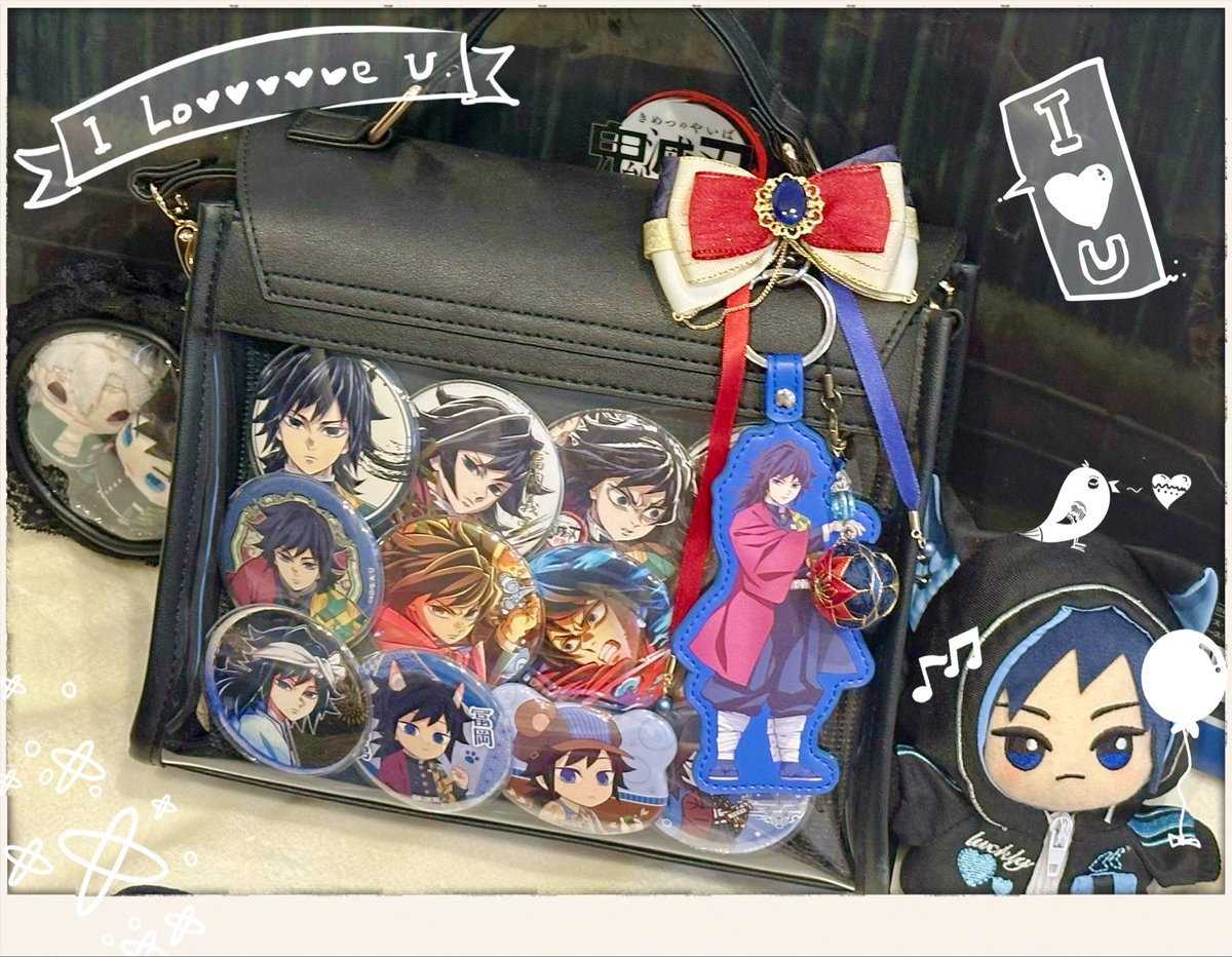 この前の⛰️diningで人生初めて痛バッグを組みました！ 最近とある方