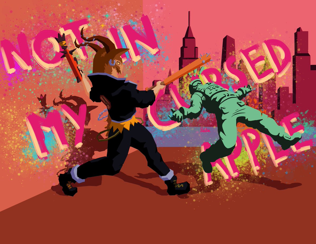 Not in my Cursed Apple, bitch!

#deadlock #deadlockfanart #ICEOut