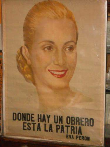 "Dónde hay un obrero está la patria"

Evita 🇦🇷