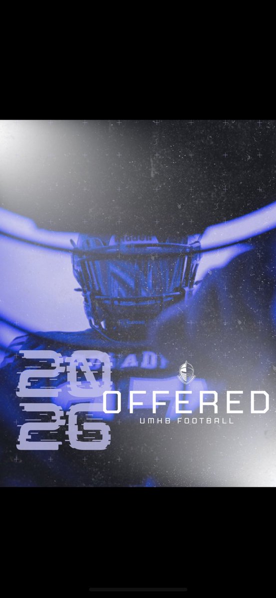 After a great conversation with Coach <a href="/KeithStiffle/">Keith Stifflemire</a> I am blessed to receive an offer from <a href="/CruFootball/">UMHB Football🏈</a>