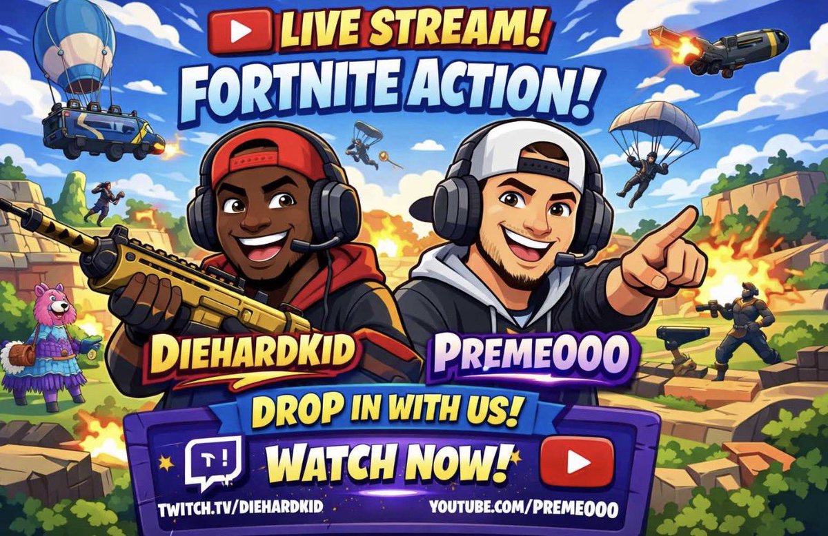 Tune in TONIGHT 7pm EST to The Puff Puff Pass Show #Fortnite #Twitchstreamer #KickStreamer #Livestream #CannabisCommunity