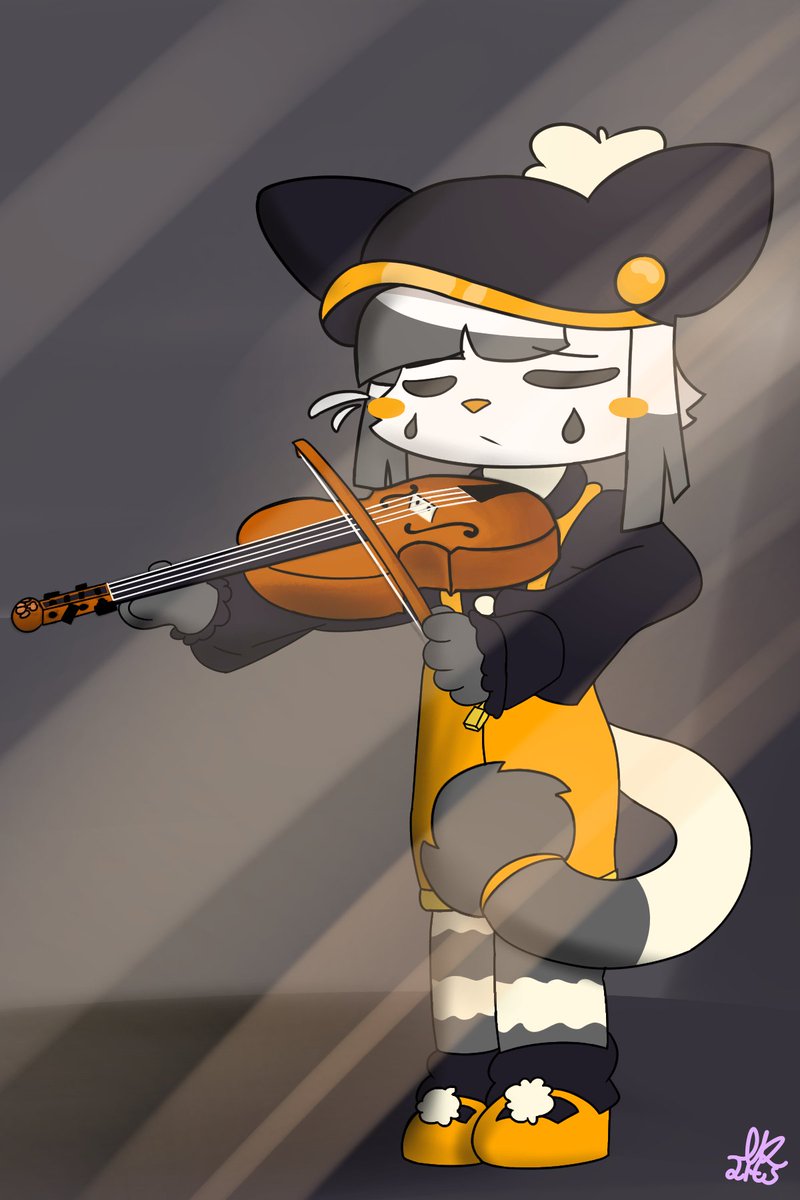 still creating 🎶🎵🖤💛

#Yonkagor #yonkagorfanart #yoncat #copycat #furryartwork  #fanart