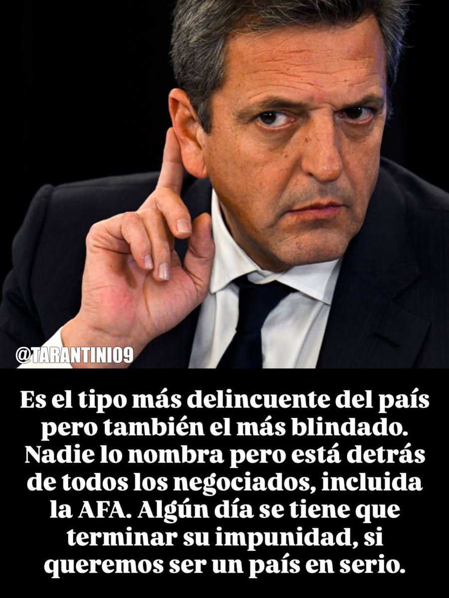 La Justicia encontró documentos d la empresa dueña d la mansión d Pilar en un allanamiento en AFA
Los papeles d Real Central SRL aparecieron en un operativo en la AFA. Fue en el marco de una causa paralela q investiga maniobras con dinero d la AFA

JUSTICIA CÓMPLICE E PARTÍCIPE!