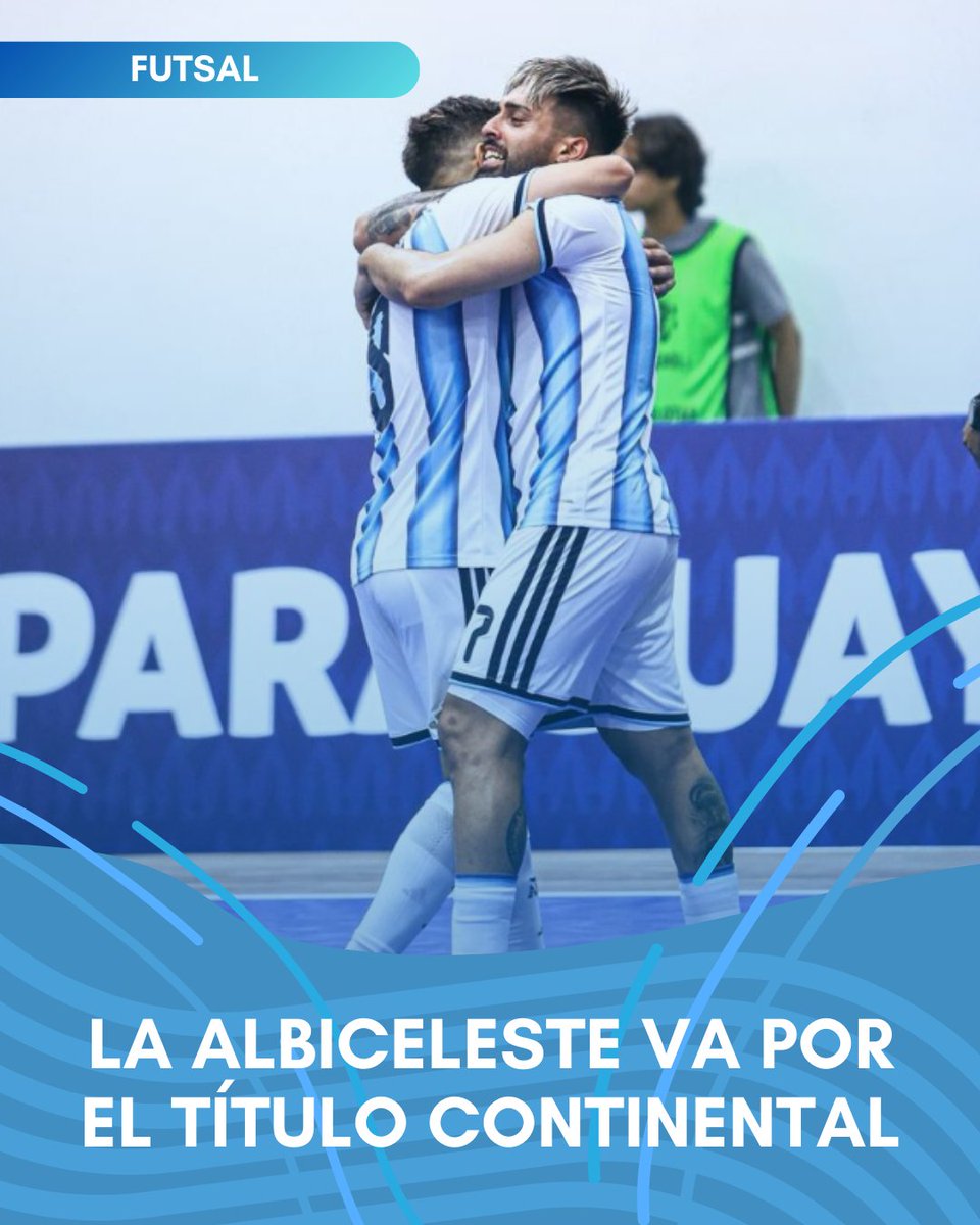 ⚽🇦🇷 ARGENTINA OTRA VEZ EN LA FINAL
La Selección Argentina venció 2-0 a Venezuela y se clasificó a la final de la Copa América de Futsal 2026.
La Albiceleste disputará su tercera final consecutiva y además aseguró su lugar en la Finalissima de Futsal 2026. 🏆