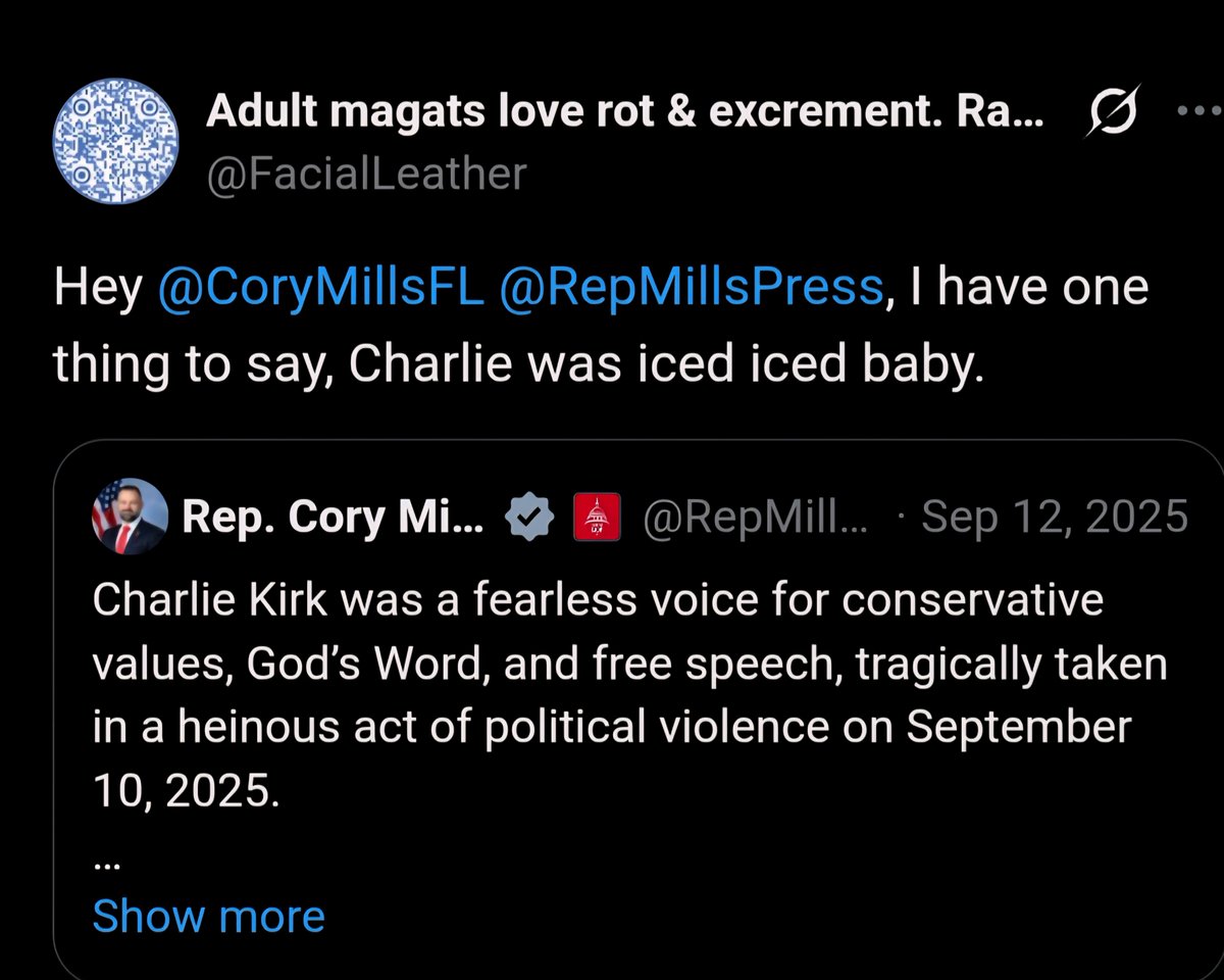 Adult magats love rot & excrement. Rats with hats. tweet media