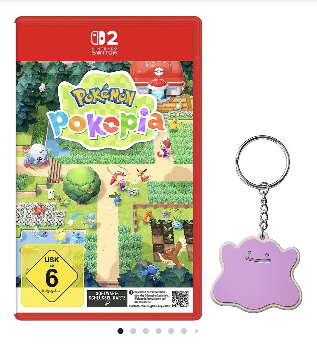 Bei Otto gibt es zum #Pokopia Game noch einen #Ditto Schlüsselanhänger dazu 🥰

70€ 

#Pokemon #Nintendo #Switch