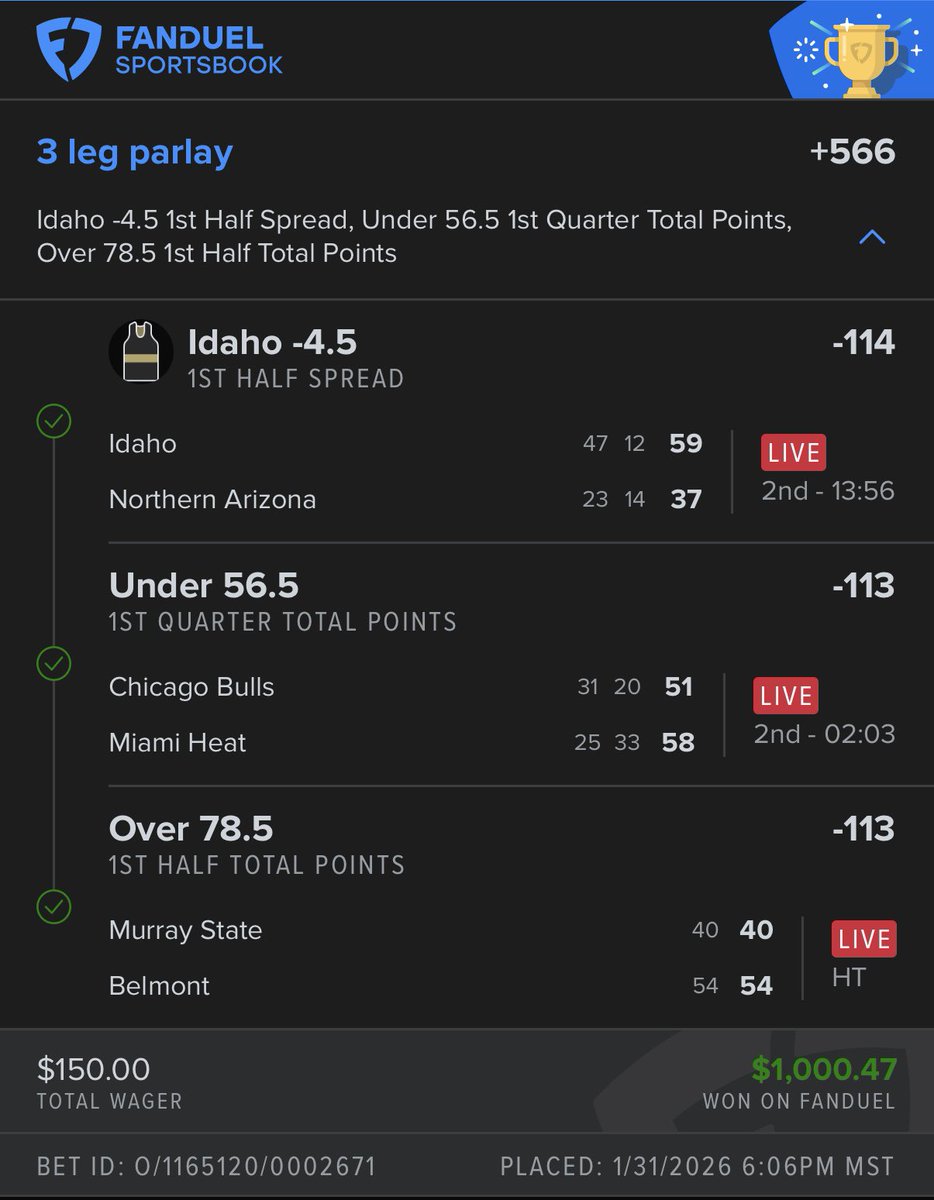 BookieBagman's tweet photo. Bink City Saturday ! ✅🔥 https://t.co/Mf2ZeXDtcw