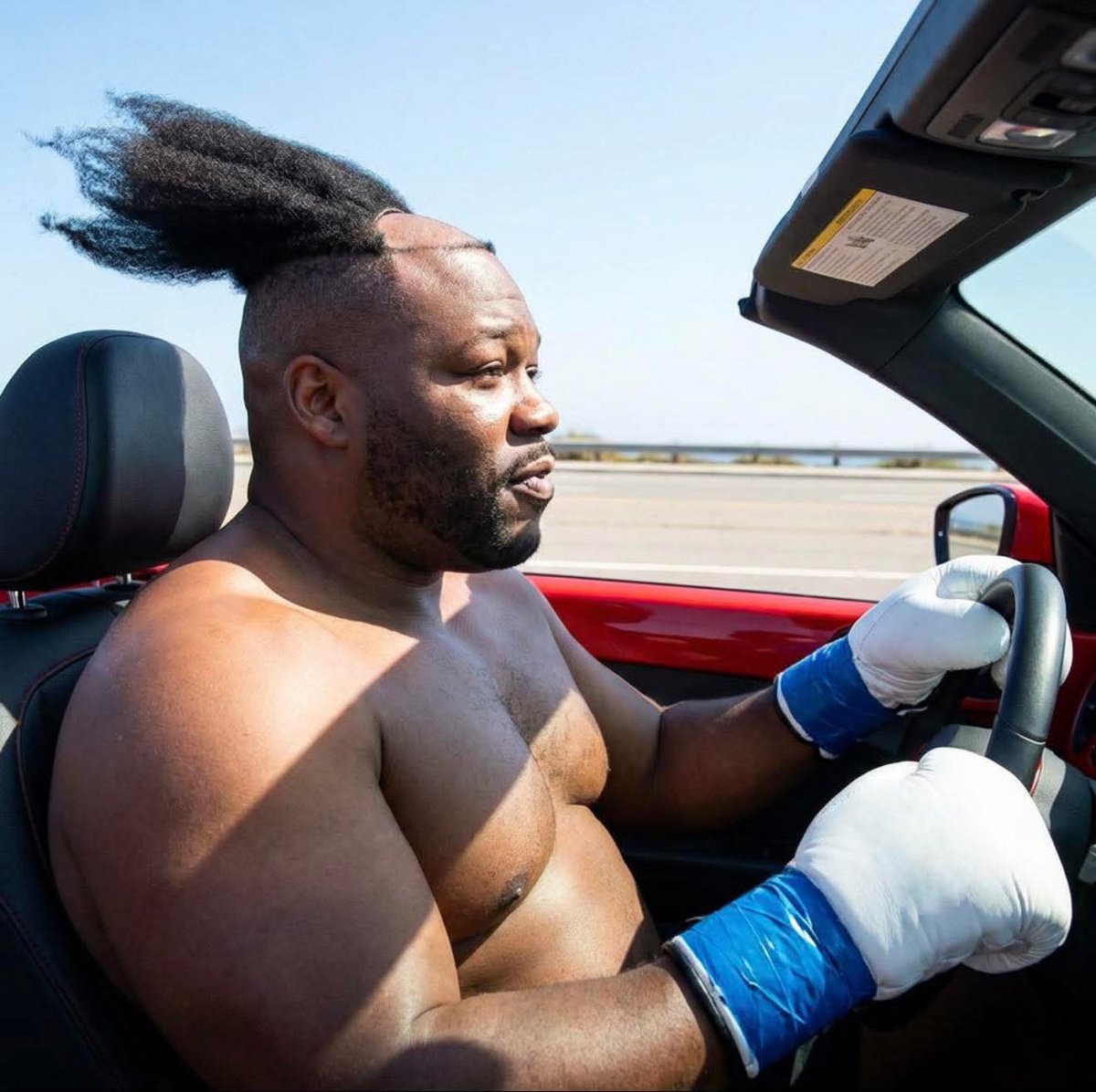 Jarrell Miller giving us a reason to ban AI