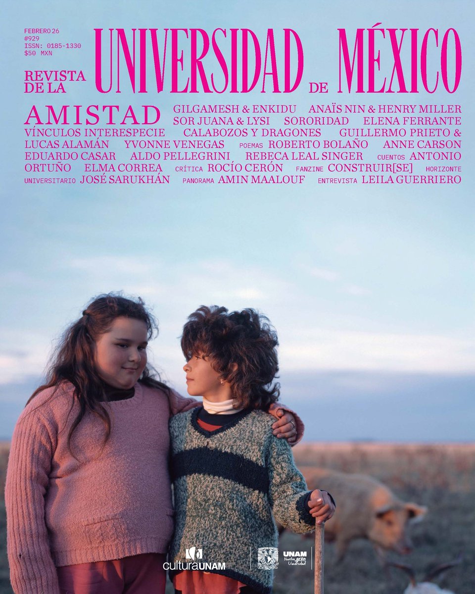 💖🫂 Todos los caminos que recorremos nos llevan a encontrarnos con las amistades que necesitamos. Dedicamos nuestro dossier a la amistad, el vínculo familiar que buscamos, construimos y cultivamos día con día en los diferentes espacios que habitamos

📌 Consulta YA los artículos