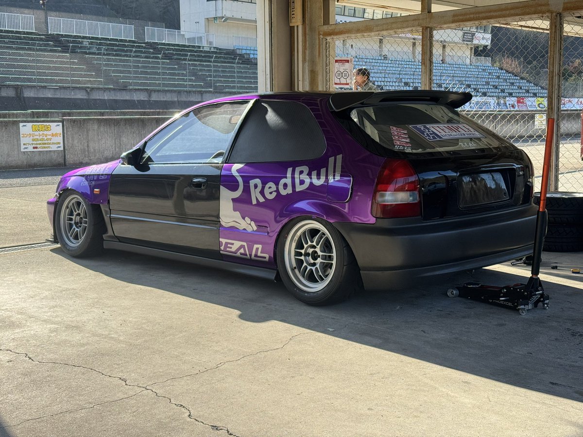 ucchiiiEK9's tweet photo. セントラル朝イチ
Best 1:23.665
やっと23秒出た！毎週通った甲斐があった🙌
うすいさんまで0.4秒詰めれそうで詰めれなさそうな…
車載とロガー見て考えます
EKで筑波走りたい欲がエグい https://t.co/ENL2FOZ7xj