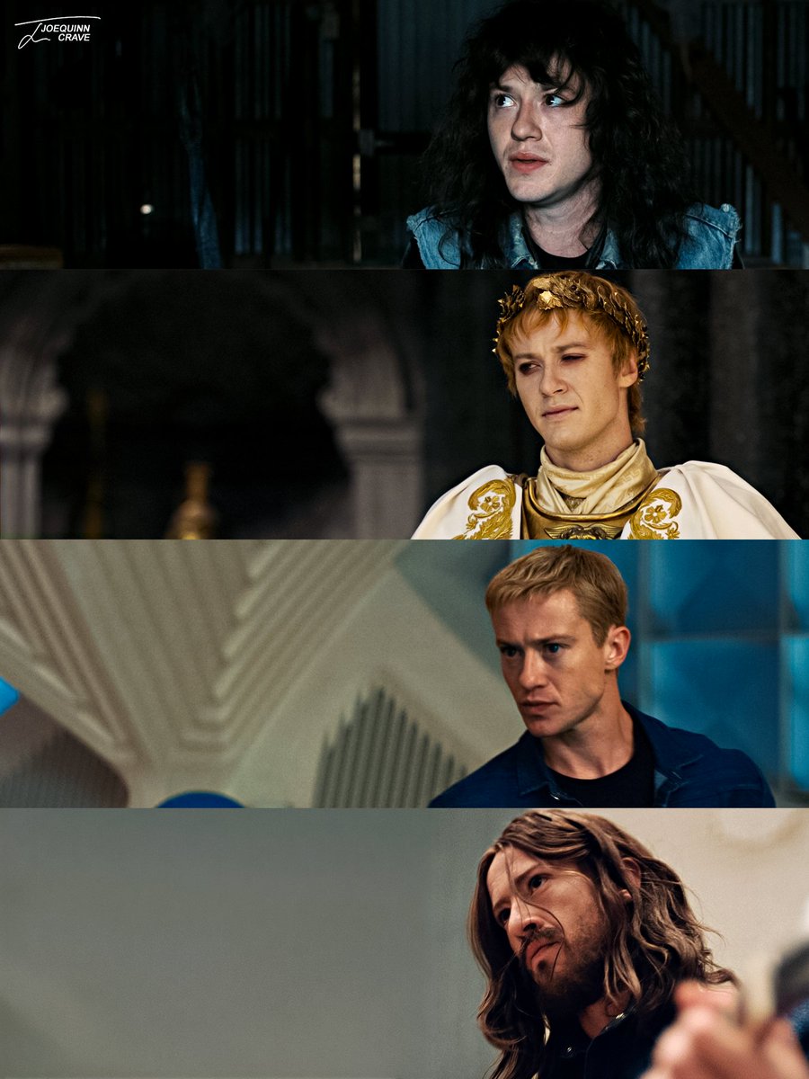 Joseph Quinn in a wig is my favorite genre