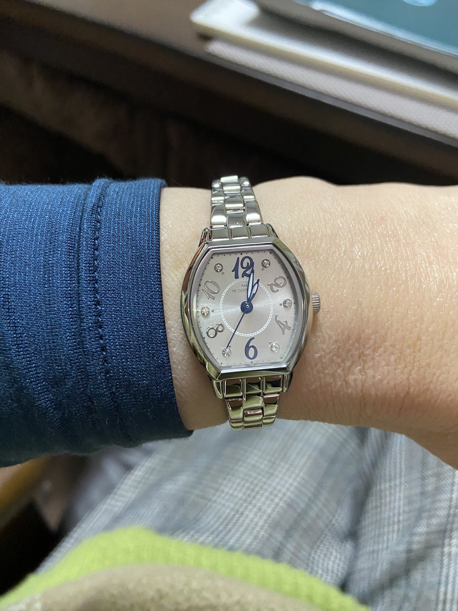 spring319's tweet image. 就職祝いに自分で買いました。