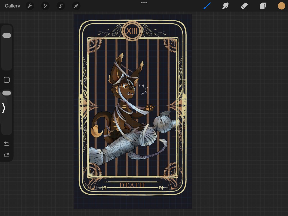 ArtisticOneesan's tweet photo. Finished product!!
I know I’ve been away for so long! college and work gives no breaks unfortunately but I’m still working hard 💪✨

Thank you Nomads and @Anubian_Nomad for being so patient with these cards, I hope you guys are getting excited for the final results like I am! https://t.co/jNVypM5NOE