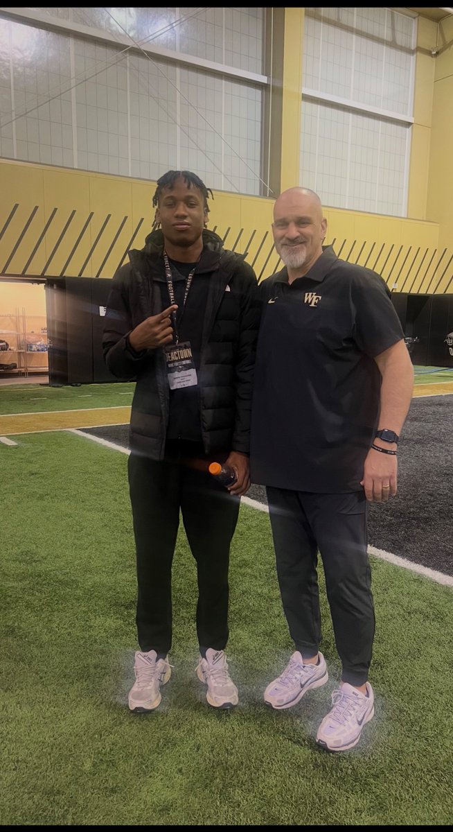 BrockSpaulding4's tweet photo. Had a great experience at Junior Day at Wake Forest University. Thanks to the coaches for having me. https://t.co/hU0YUGz5AZ