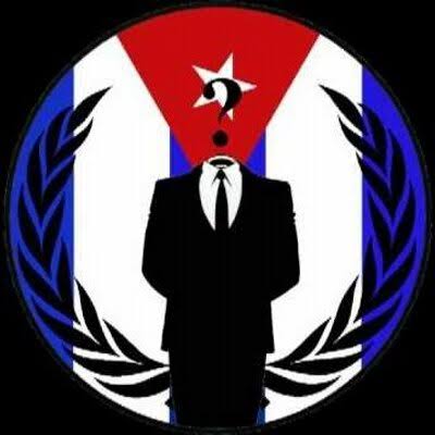 Anonymous apoya la libertad de cuba  un pueblo oprimido 🗣️ vamos cubanos el mundo los apoya su libertad es la felicidad de los venezolanos 🚨 difundir