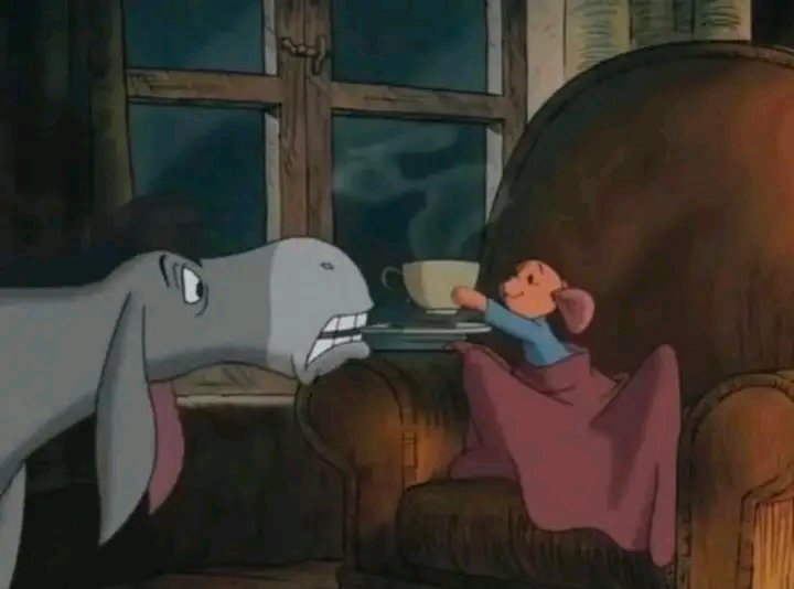 Asking my man for water because I'm unable to move once my blanket is on me