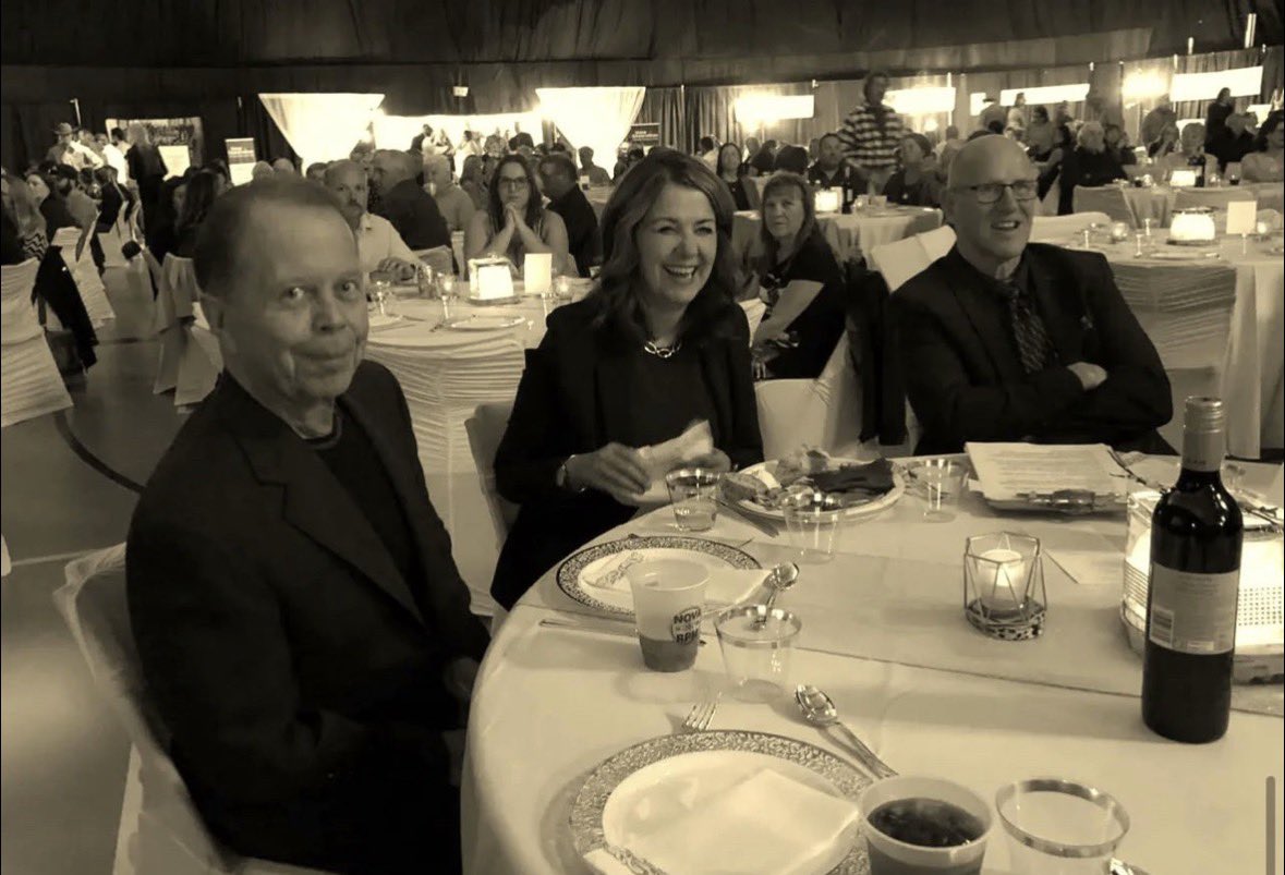 For someone who says she doesn’t support Alberta separatism - it’s interesting that Danielle Smith chose to sit with Dennis Modry &amp; Mitch Sylvester at the Conservative Convention in Calgary. #cdnpolitics