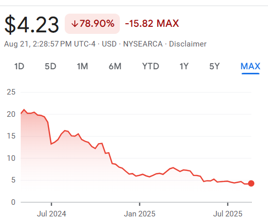 DevotedDividend's tweet photo. 🚫 Stop Falling for Yield Traps 🚫

A big dividend means nothing if NAV keeps bleeding

Here's a list of 7 High-Yield ETFs that offer high income without massive price decay! 📉⚠️
*Save this* 🔖👇 https://t.co/OvVMxKKjNz
