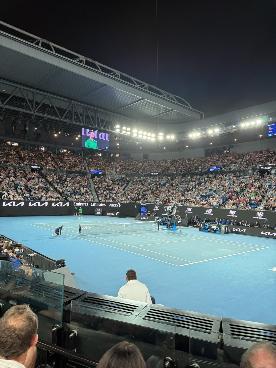 georgenius_'s tweet photo. Back on here just to let everyone know that Novak Djokovic is the GOAT and he will get that 25th Grand Slam tonight god willing 🙏 https://t.co/m7mX1EcRnW