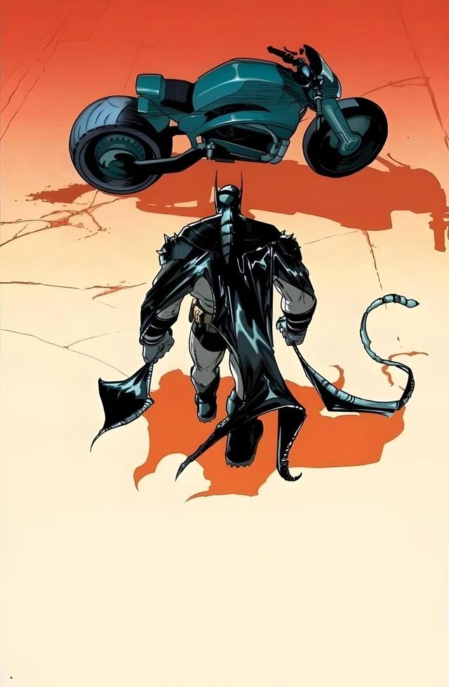 Both 'ABSOLUTE BATMAN' and 'ABSOLUTE SUPERMAN' paying homage to