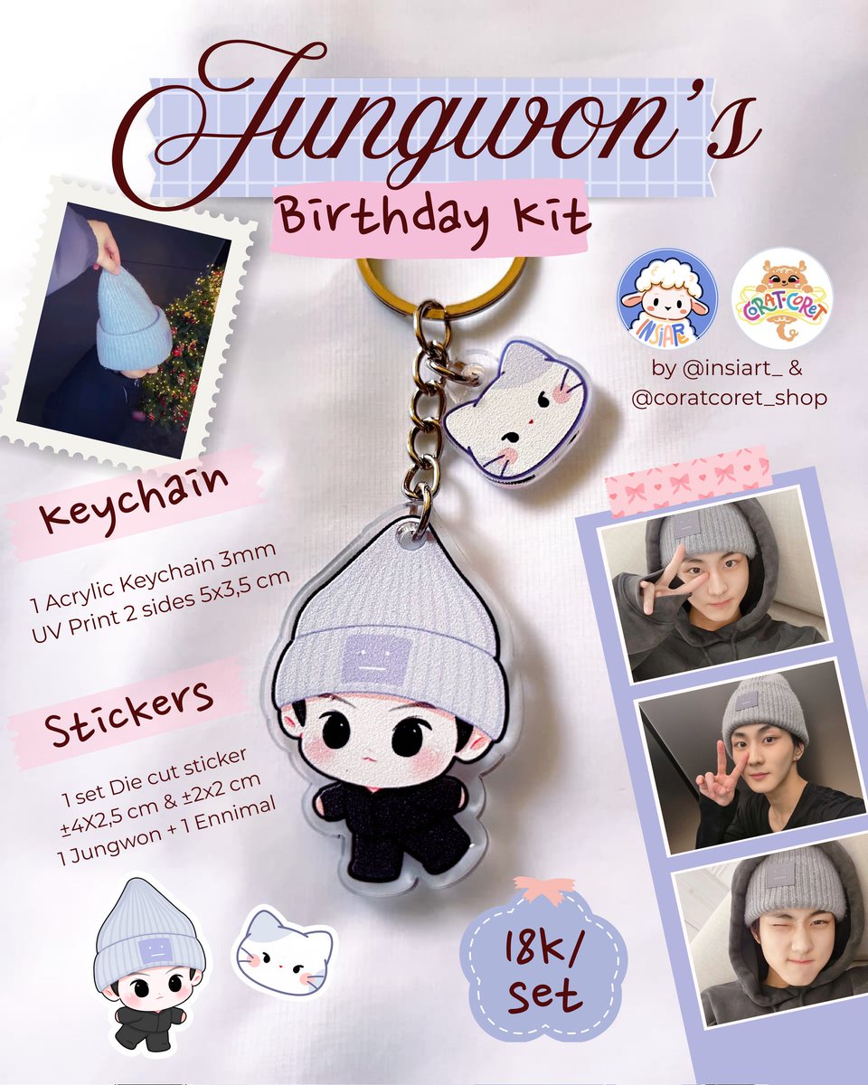 insiart_'s tweet photo. 🐈 Jungwon's Birthday Kit 🎉
by @insiart_ & @coratcoret_shop

LIMITED FREEBIES (5K)
★ RT & Like
★ follow @insiart_ & @coratcoret_shop
★ price 5.000/kit + adm 🍊
★ claim 🍊 02.02.2026 | 20.00
★ Link FREEBIES (5K): https://t.co/mpnw9IkUU9

Missed our freebies? Go check this out! ⬇️

📌PRE ORDER(18K)📌
🍊 Shopee (ID) https://t.co/mpnw9IkUU9
📑 GForm ID (DP 50%) https://t.co/ZDqbtbG4kj
📑 GForm WW https://t.co/YiCJAsO9pK

⏰ Close PO: 12.02.2026
🌐 WW/International buyers/GOs please DM @coratcoret_shop

#ENHYPEN #engenemerch #ENHYPENfanart  #JUNGWONBIRTHDAY