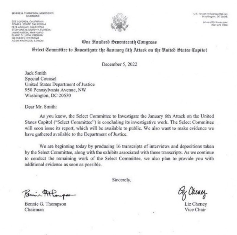 Milajoy's tweet image. BOMBSHELL: House Judiciary Committee proves J6 leaders Liz Cheney &amp;amp; Bennie Thompson secretly fed Jack Smith evidence—transcripts, docs, Meadows' texts—to target Trump.

ILLEGAL COLLUSION: Violated House rules, abused power in Dec 2022 rush before GOP takeover.

PROVEN SETUP — J6…