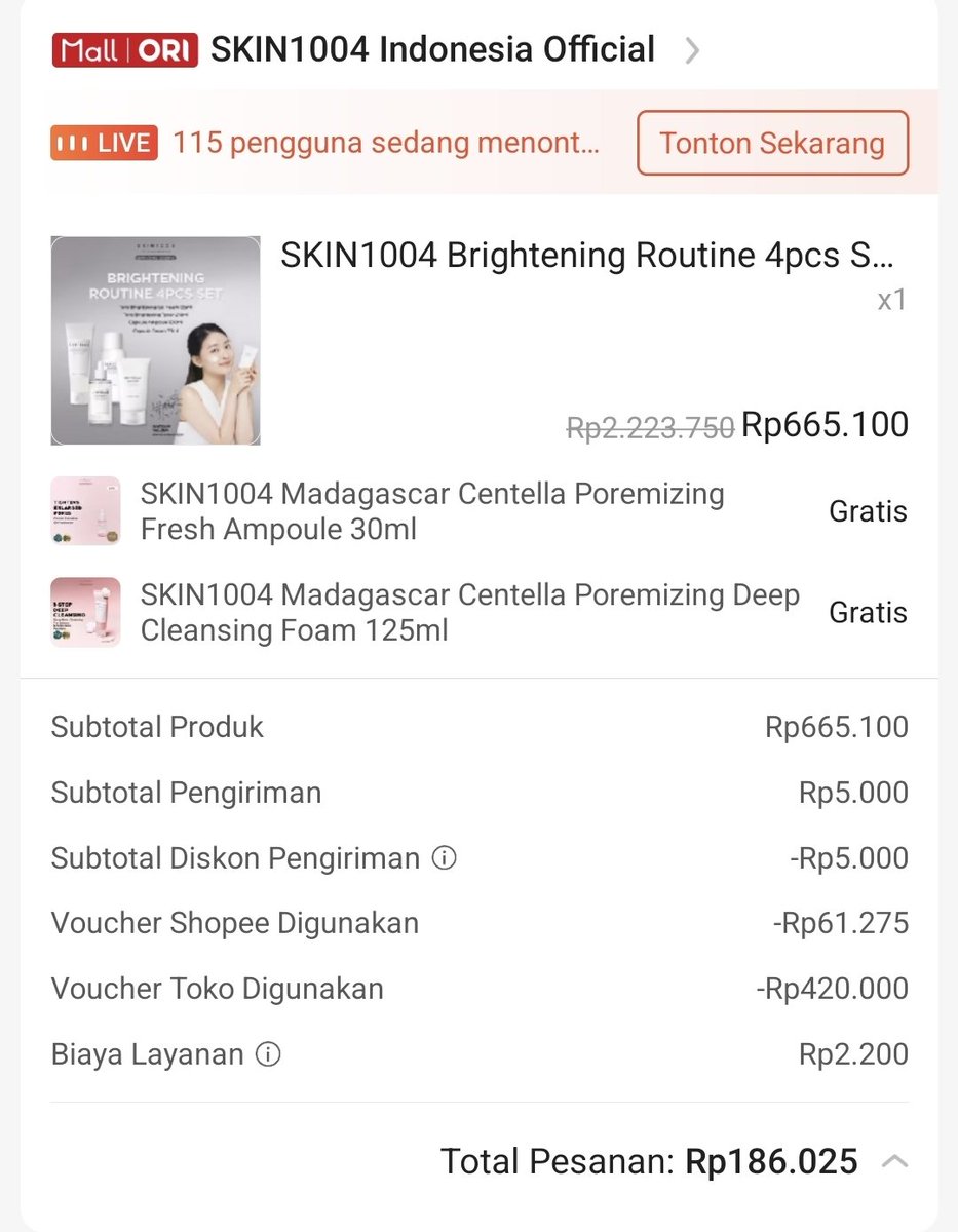 luckgirlim's tweet photo. VOUCHER 70% SKIN1004 ADA LAGI😱

Simak Thread ini untuk info lebih lanjut‼️

Cek Banner nya disini👇
https://t.co/AGo5ek9p3h

#zonauang #zonajajan #shopee #skin1004 #beautyday #eventshopee #tanggalkembar #event2_2 https://t.co/4TvCLBAXr1