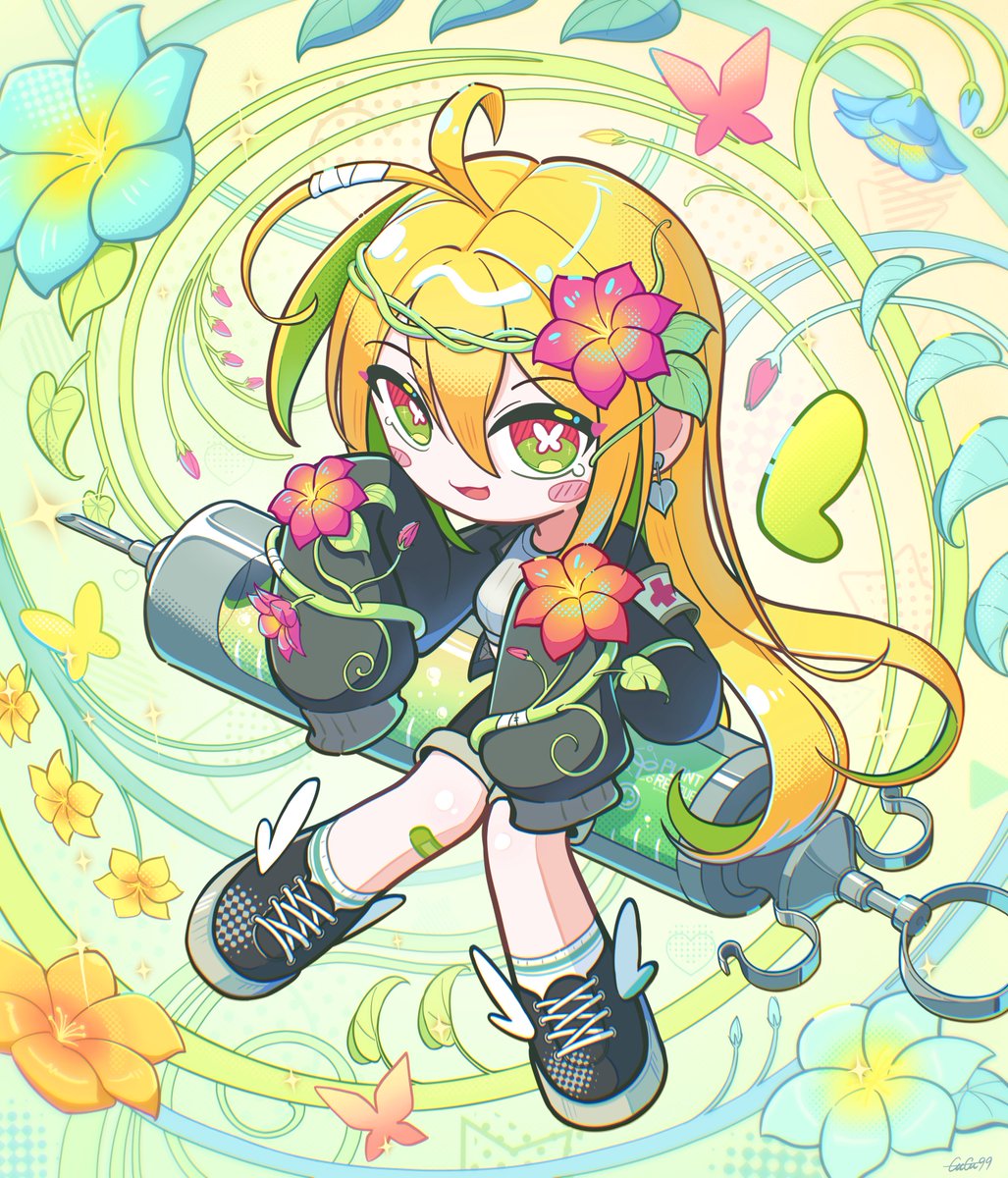 #オリジナル #OC 
🌼🌼🌼🌼