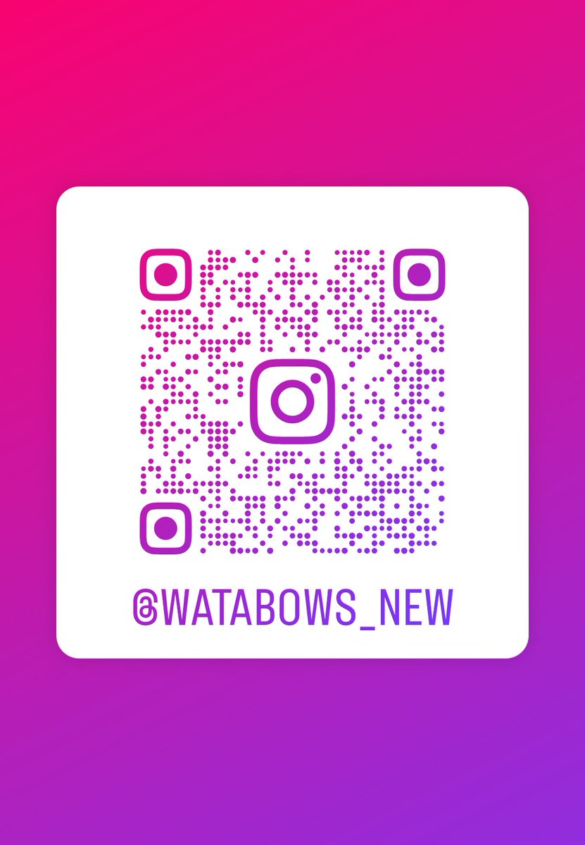 watabows_new's tweet photo. インスタアカウント作りました
https://t.co/MiHcHkl46P https://t.co/5pKiWyH3Zp