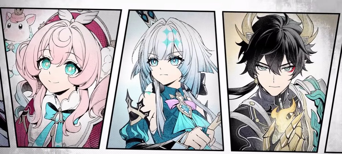 weltjoachim8's tweet photo. The Chrysos Heirs all look so good in manga style 🔥 https://t.co/hh04iTbw1P