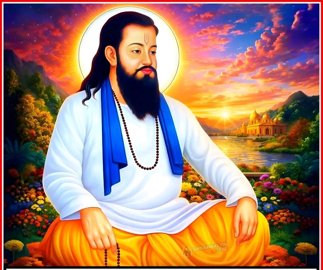 भारत की महान संत परंपरा में प्रमुख,सामाजिक परिवर्तन के महानायक, दर्शनशास्त्री कवि व समाज सुधारक संत शिरोमणि रविदास महाराज की जयंती पर उन्हें शत्-शत् नमन।