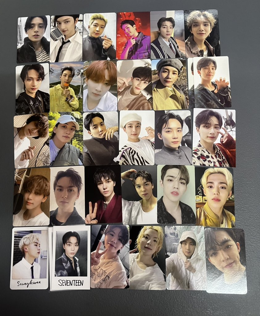 wtbyunkiz's tweet photo. wts lfb ph seventeen svt 

DECLUTTERING SALE
₱100 EACH

— onhand
— x sensi
— 1 week dop
— reply / dm to claim

# scoups jeonghan joshua jun hoshi woozi wonwoo the8 mingyu dk dino seungkwan vernon burstday new myself escape daredevil rpc pob hmv yes24 weverse https://t.co/uJssIB7Dg2