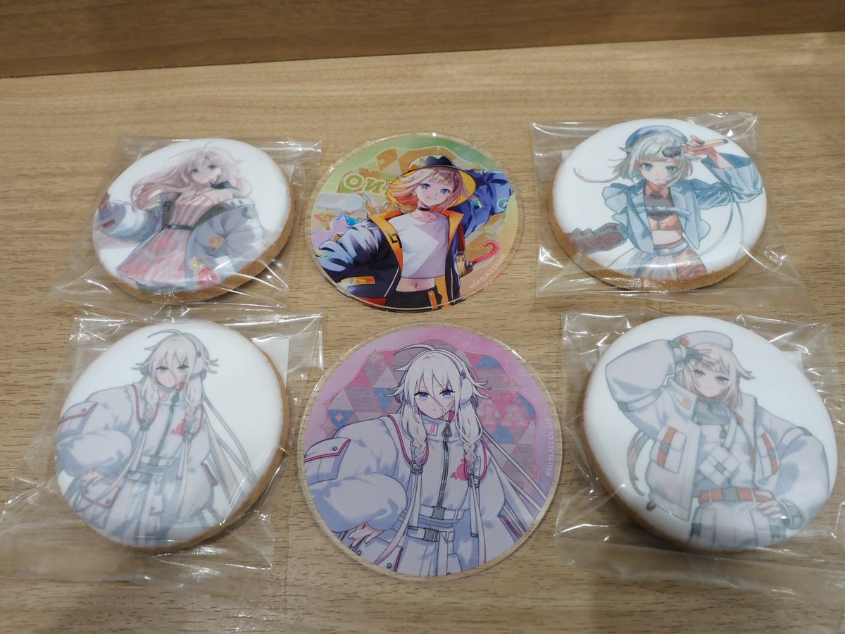 IAOИEアニバ2026 #グラッテ アイシングクッキー4種とアクリル
