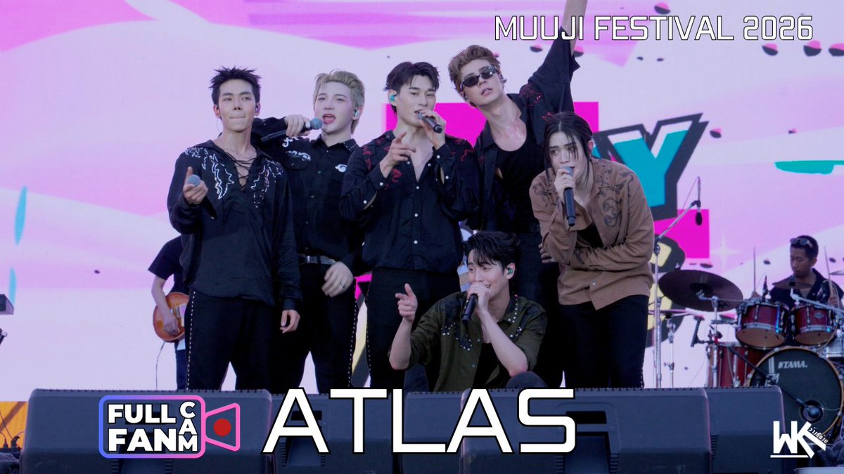 Atlas - Full Fancam  MUUJI FESTIVAL 2026 | 31 JAN 2026  AT THONGSOMBOON CLUB
.
YT : youtu.be/EN2zwd51Fg0
.
#JuniorATLAS #TadAtlas #PoomATLAS #Erwinatlas #MuonATLAS #NiceATLAS #JetATLAS #ATLAS_th #MuujiFestival2026xATLAS #MuujiFestival2026 #ว่างก็ถ่าย