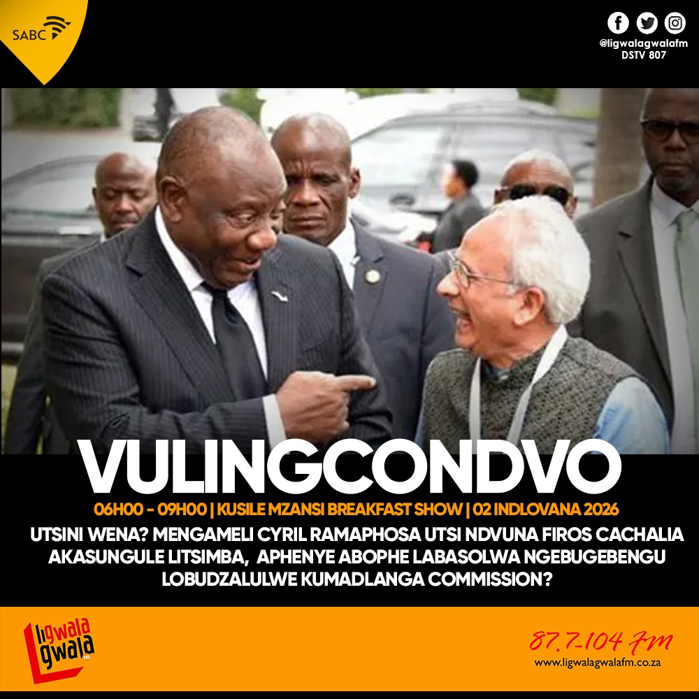 ligwalagwalaFM's tweet photo. #Vulingcondvo https://t.co/kQqQqdDf09