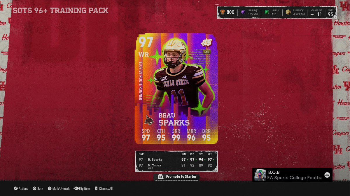 Squeakers813's tweet photo. HUGE shoutout to @DaTruthYaDig for the coin/training method. Never would have imagined waking up with ~1.3 mil and turning it into this. Obviously some insane luck involved, but I can finally get back into CUT. One pack and a dream baby! https://t.co/JJoZILKAoB
