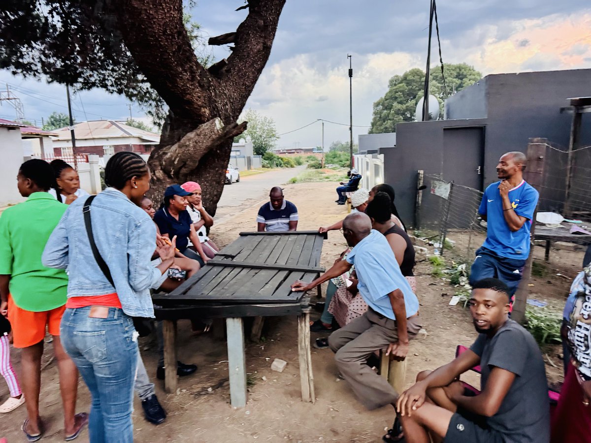 Engaging residents of Sauer street in Pirowville