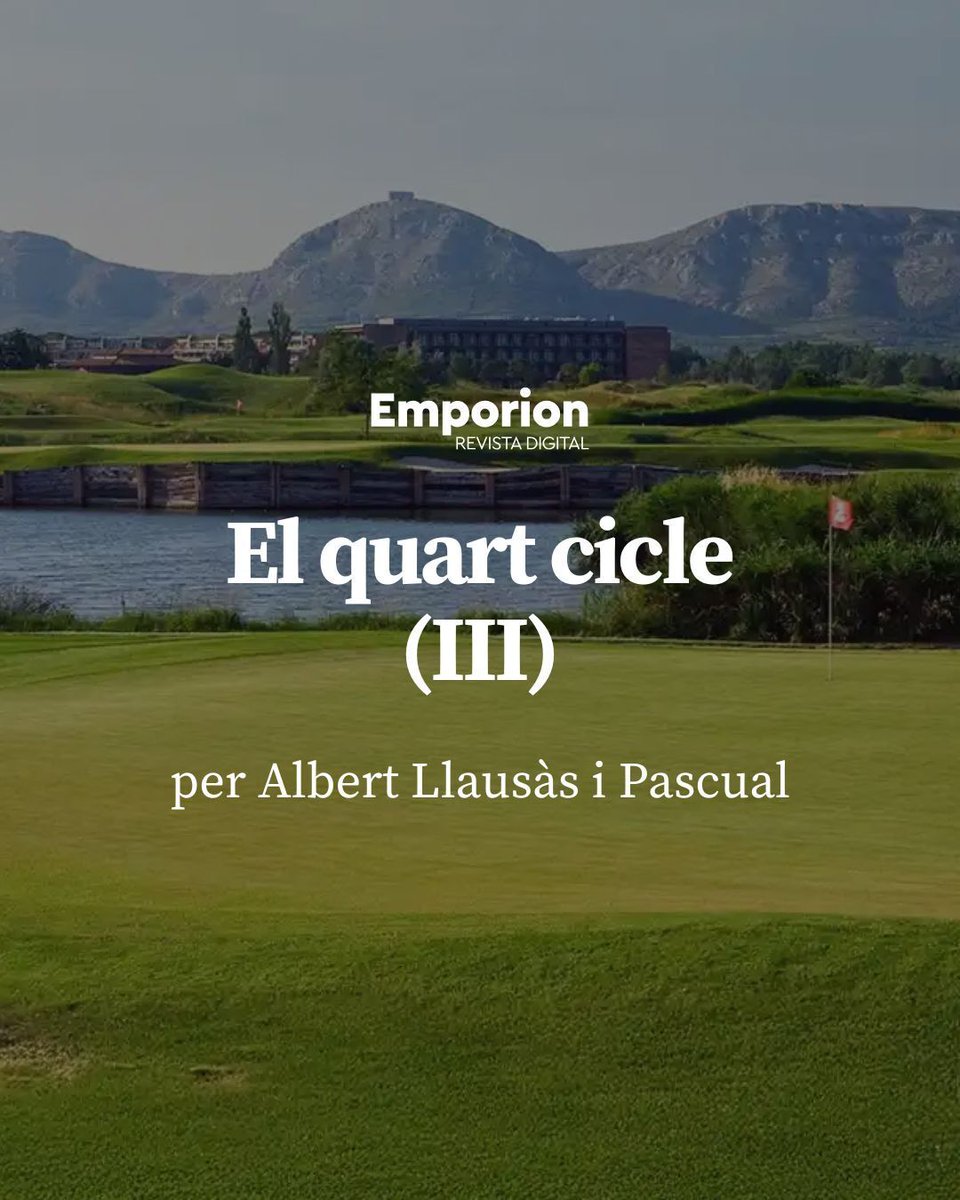 💧 Justícia hídrica més enllà del preu

Albert Llausàs tanca la sèrie alertant que mercantilitzar l'aigua només afavoreix els grans especuladors. 

Llegiu-lo a Emporion  🔗 buff.ly/GLNj1VC