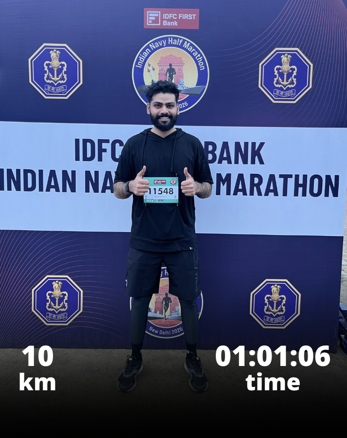 amitbehalll's tweet photo. Sunday #INHM Done 

10 KM 
01:01:06 

@IndiannavyMedia @indiannavy https://t.co/qel3Qfpr5x