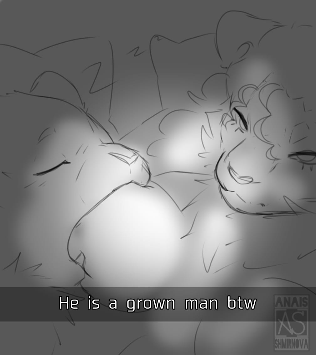 Pero pero estoy chikito 🫣
#furryartwork