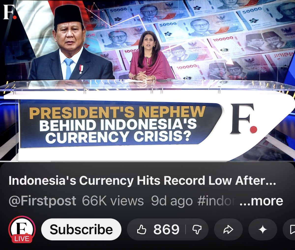 PreciosaKanti's tweet photo. Menjadi perhatian dunia. 

Thomas Djiwandono menjadi satu2nya Deputy Direktur BI  TANPA pengalaman moneter, dan DIAKUI SENDIRI oleh yang bersangkutan seperti yang dikutip Harian Tempo. 

Namun tentunya, dia memiliki pengalaman yang jauh lebih berharga: pengalaman sebagai KEPONAKAN PRESIDEN! 
.
.
Yep! Ini Indonesia!!
Pendidikan, pengalaman & meritokrasi itu: tai kucing! 

Selama bapakmu, pamanmu, kakakmu, ibumu adalah pejabat; maka semua bisa diatur! 

https://t.co/HW215OrdW4